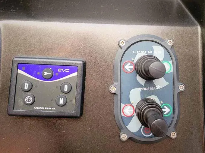 Slide: The Image of Bow and Stern Thruster Controls - 8