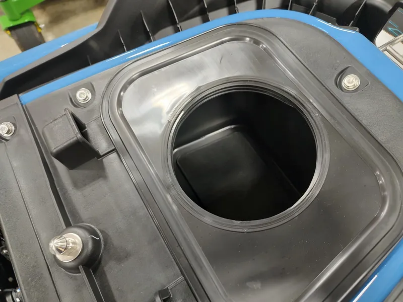 Slide: The Image of 2024 Yamaha WaveRunner FX Cruiser HO storage compartment detail. - 11