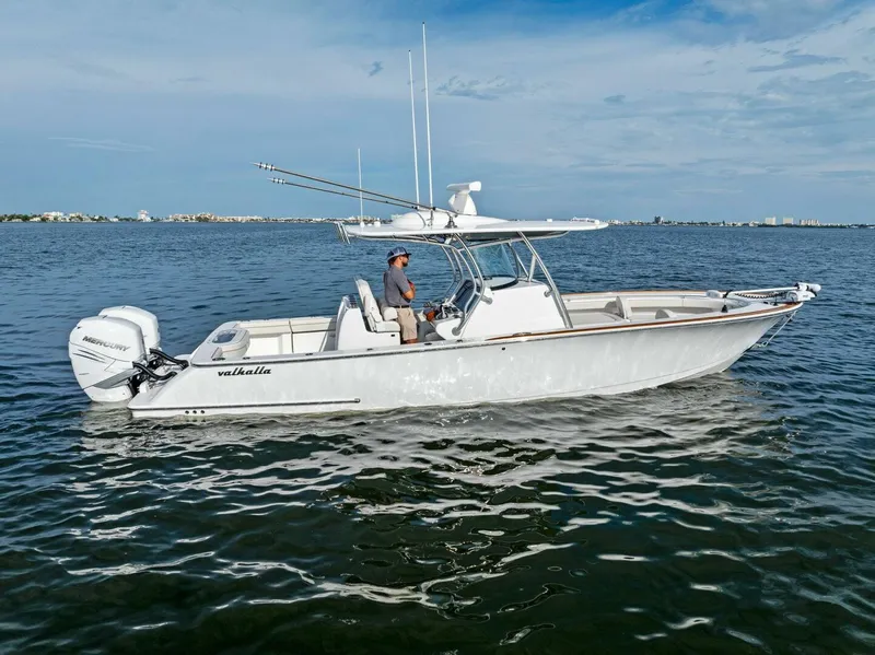 Slide: The Image of 2023 Valhalla Boatworks V-33 Center Console - 1