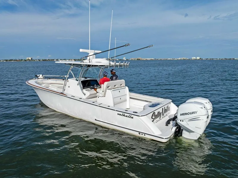 Slide: The Image of 2023 Valhalla Boatworks V-33 Center Console - 45