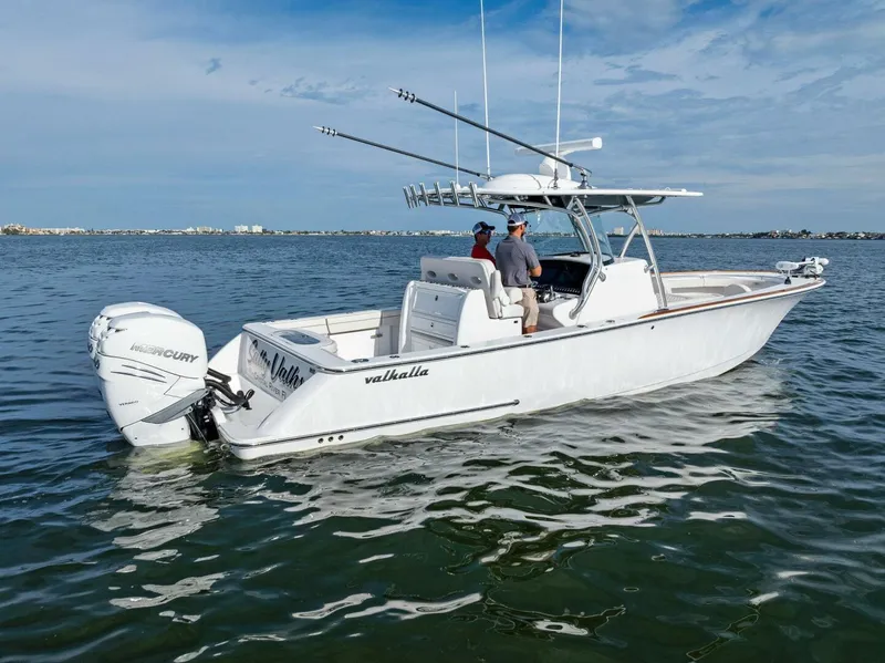 Slide: The Image of 2023 Valhalla Boatworks V-33 Center Console - 47