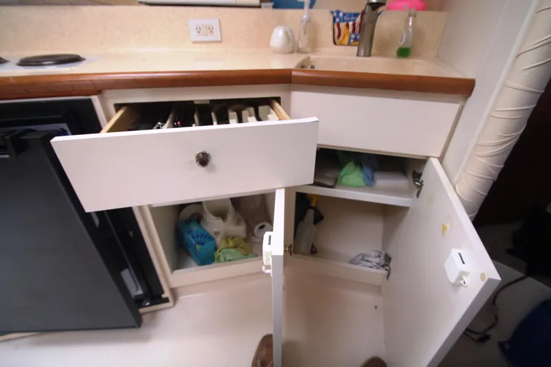 Slide: The Image of Storage below Galley - 51