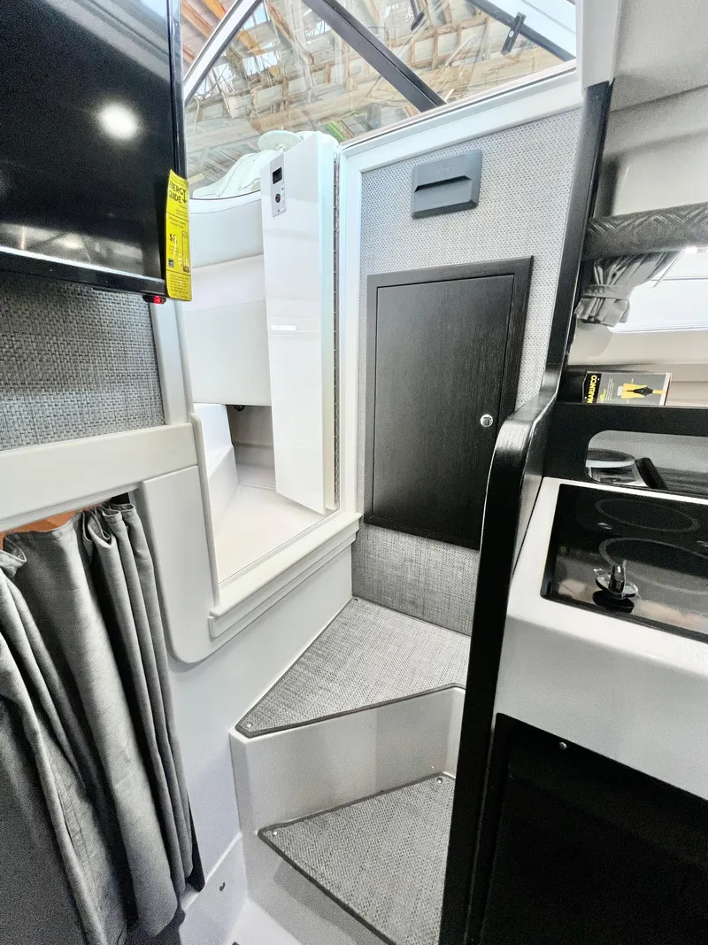Slide: The Image of Interior of 2022 Stamas 326 Aegean boat with modern design and compact stairs. - 20