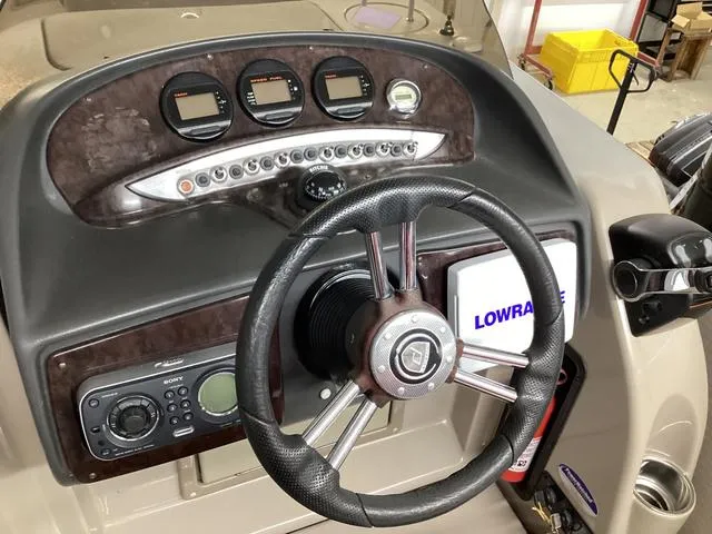 Slide: The Image of Premier Intrigue 275 RE Pontoon Boat 2010 - 32