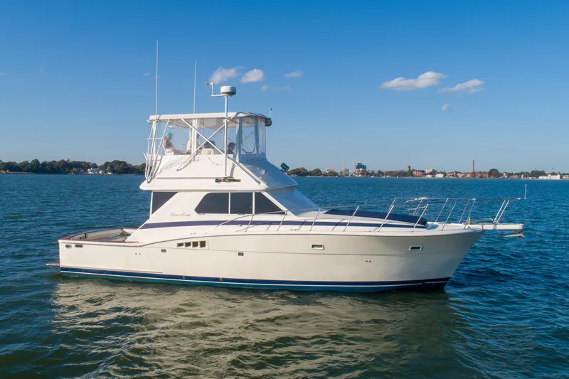 Slide: The Image of Chris-Craft 422 Commander 1986 - 9