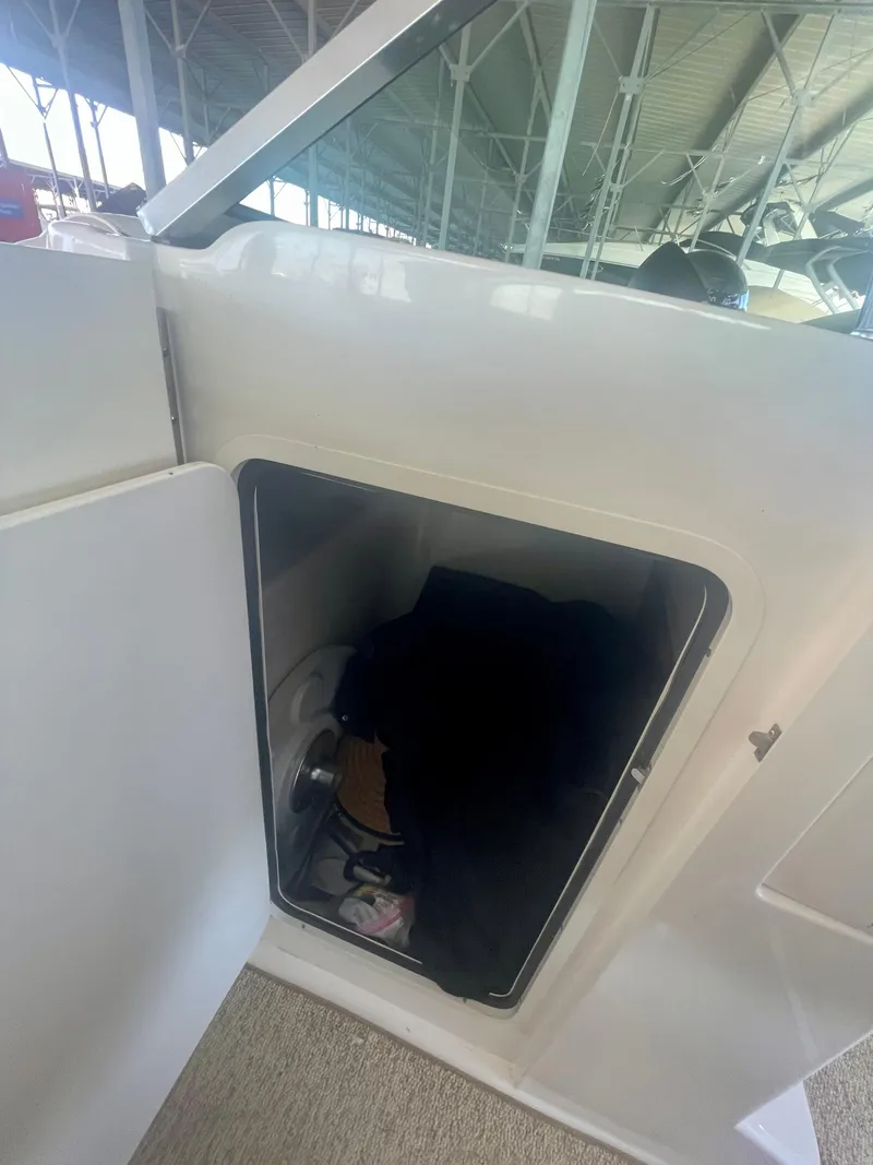 Slide: The Image of Storage compartment on a 2008 Sea Ray 270 SLX boat. - 37
