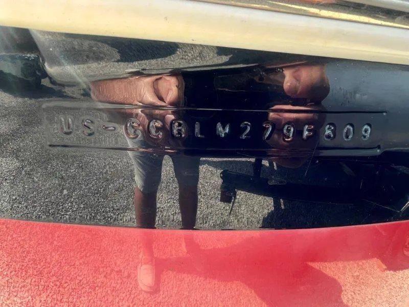 Slide: The Image of 2009 Chris-Craft Launch 25 Heritage Edition hull identification number. - 34