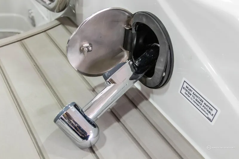 Slide: The Image of 2023 Crownline 260 XSS boat feature, stainless steel shower head. - 35