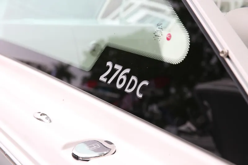 Slide: The Image of 2025 Sailfish 276 DC boat model detail with sleek design elements. - 12