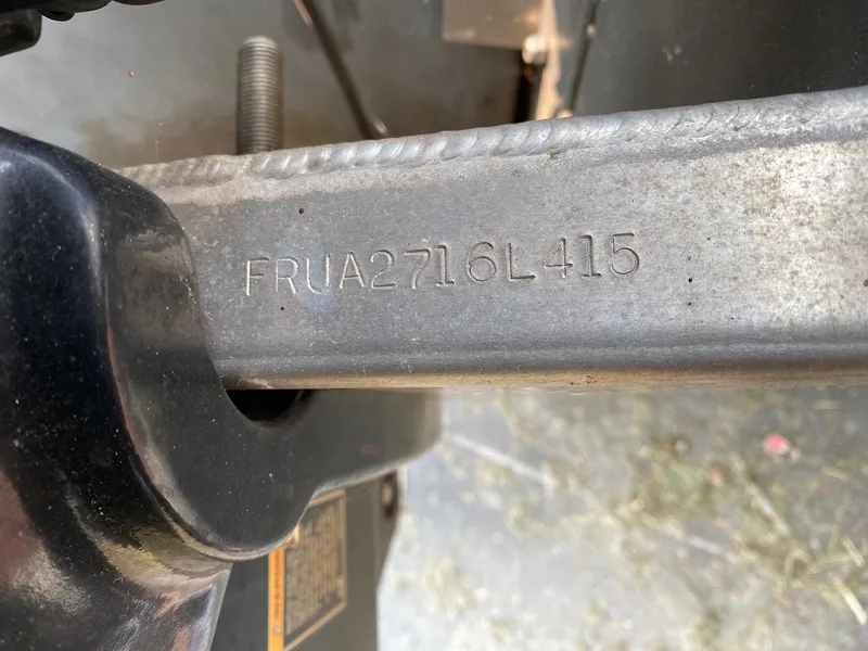 Slide: The Image of Serial number "FRUA2716L415" on South Bay 724 E, 2015 model. - 5