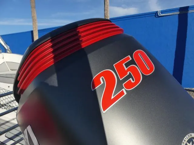 Slide: The Image of 2023 Caravelle Powerboats 251 XL swim platform with gray non-slip decking. - 21