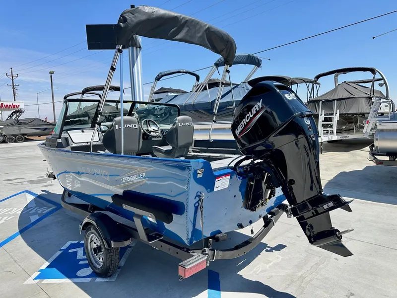 Slide: The Image of Lund 1650 Angler Sport with 60HP Mercury! 2025 - 10