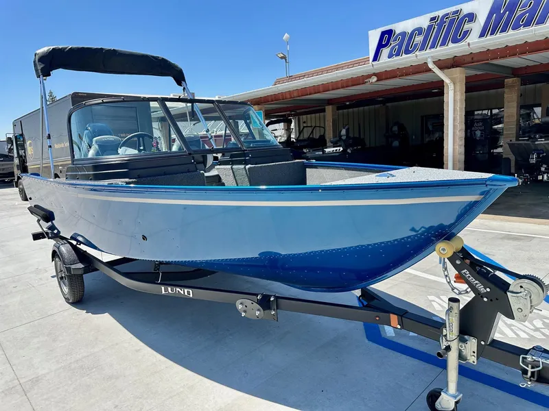 Slide: The Image of Lund 1650 Angler Sport with 60HP Mercury! 2025 - 2