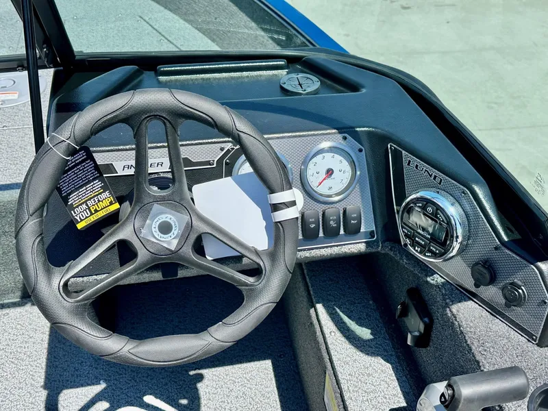 Slide: The Image of Lund 1650 Angler Sport with 60HP Mercury! 2025 - 4