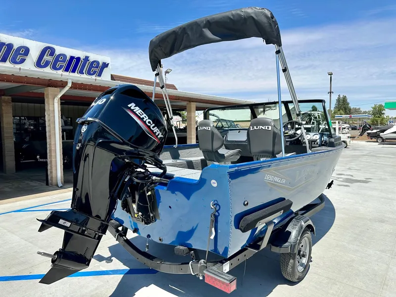 Slide: The Image of Lund 1650 Angler Sport with 60HP Mercury! 2025 - 9