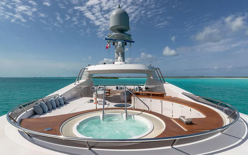 Slide: The Image of 165' Feadship 2000 (REVERIE) Sundeck - 24