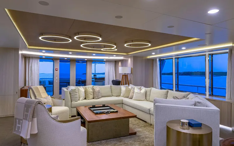 Slide: The Image of 165' Feadship 2000 (REVERIE) Main Salon - 4