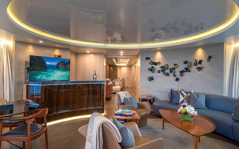 Slide: The Image of 165' Feadship 2000 (REVERIE) Sky Lounge - 7