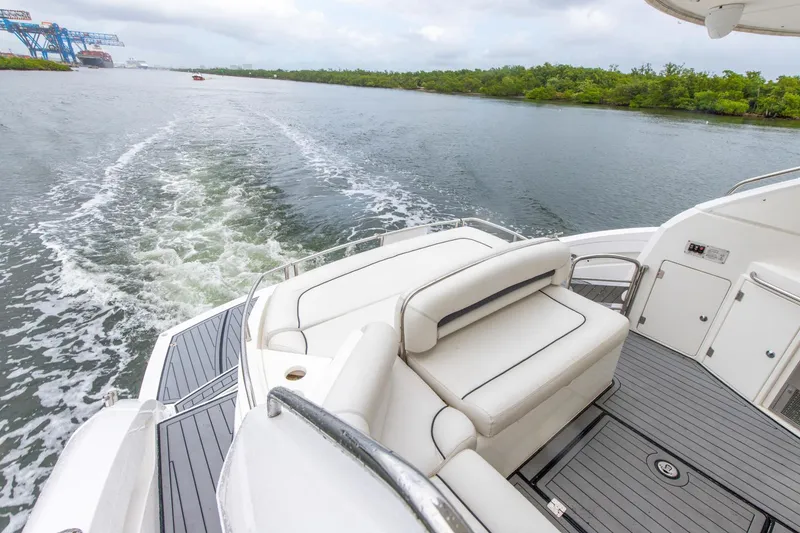 Slide: The Image of Sunseeker 47 Catmandu - Aft seating - 33
