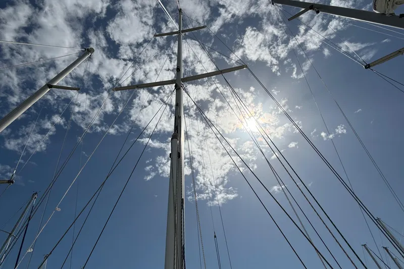 Slide: The Image of Double Spreader Mast  - 28