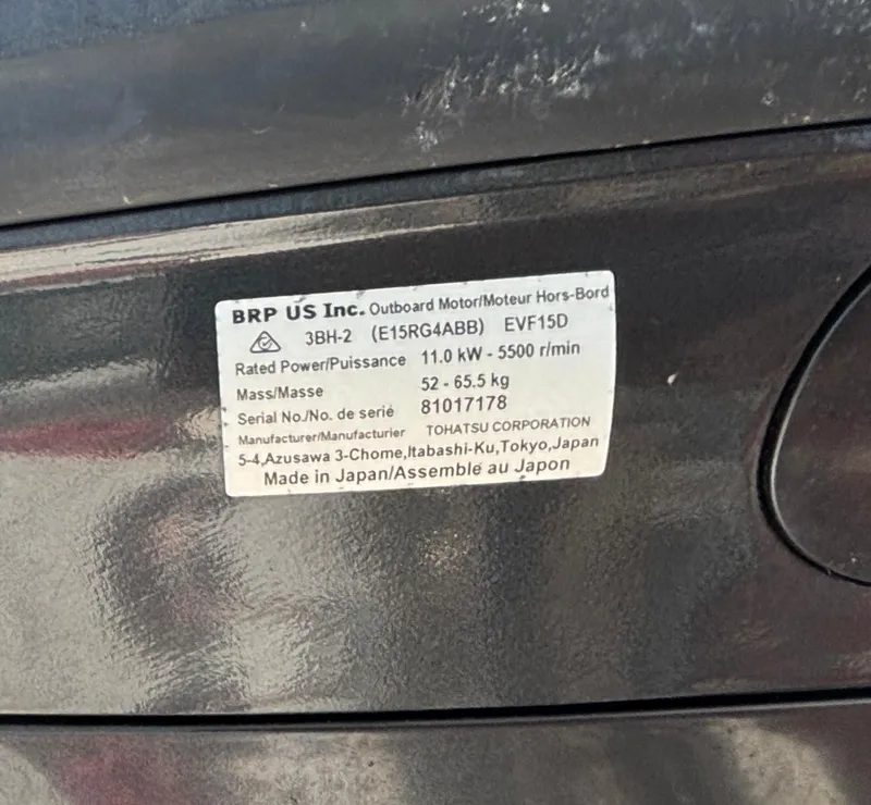 Slide: The Image of Outboard Specs  - 44