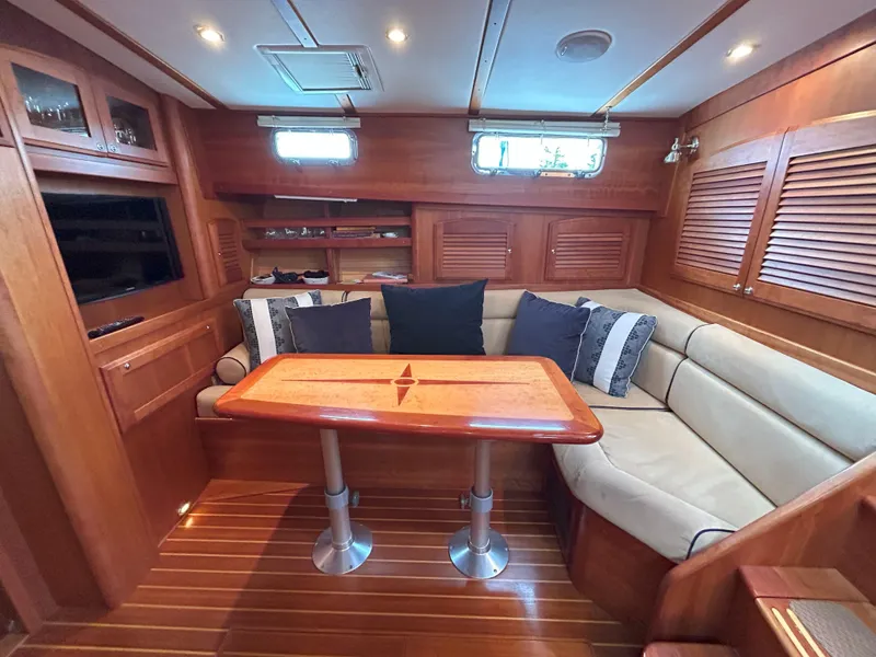 Slide: The Image of 2006 Sabre 38 Express HDTP MY swim platform with water view. - 9