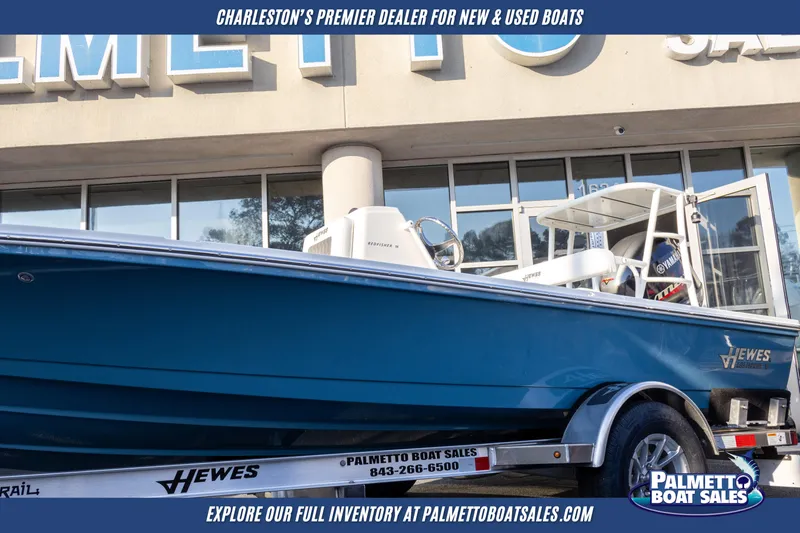 Slide: The Image of 2025 Hewes Redfisher 16 boat interior at Palmetto Boat Sales, Charleston. - 5