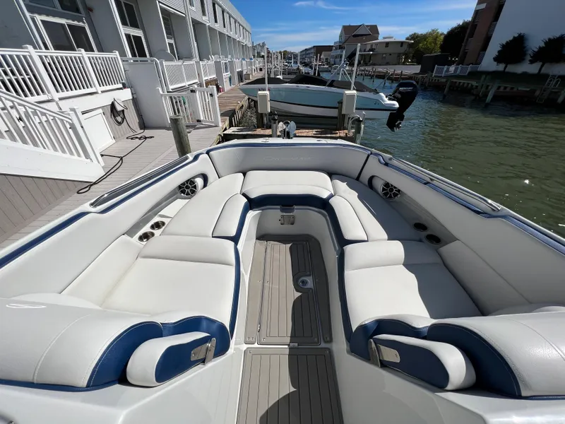 Slide: The Image of 2022 Crownline E305 XS Forward Seating 2 - 12