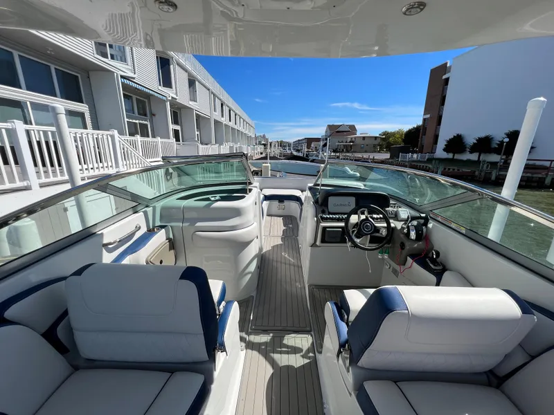 Slide: The Image of 2022 Crownline E305 XS Cockpit - 35