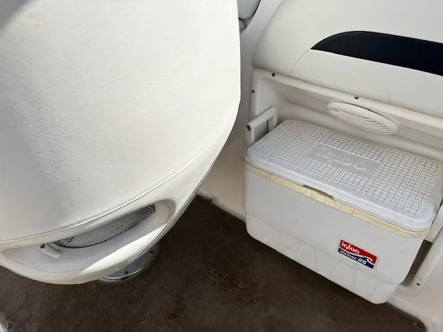 Slide: The Image of White Igloo cooler on 2002 Chaparral 220 SSi boat interior. - 11