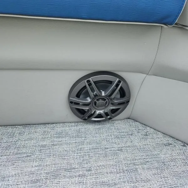 Slide: The Image of 2024 South Bay S224FCR 3.0 boat interior speaker detail. - 19