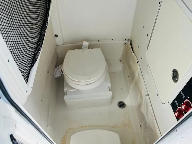 Slide: The Image of Yamaha marine display on 2019 Sea Hunt Gamefish 27 boat, showing navigation settings. - 16