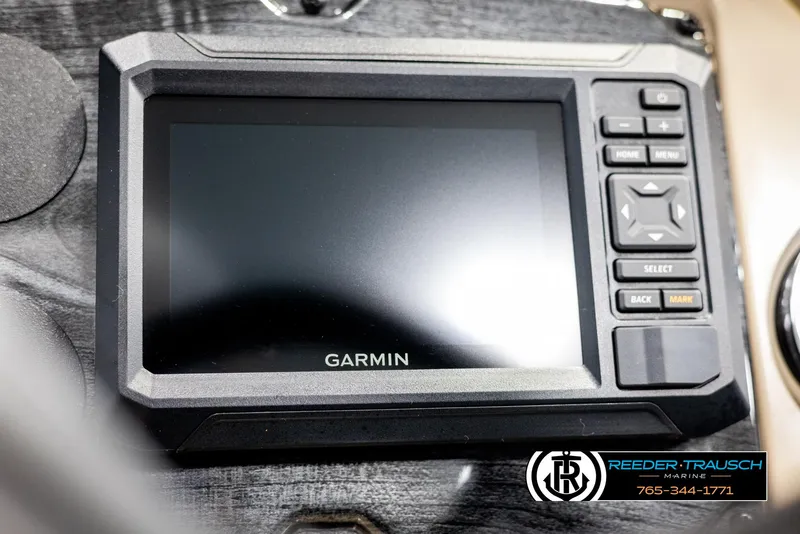 Slide: The Image of Garmin navigation system in 2025 Tahoe SP Cr boat dashboard. - 29