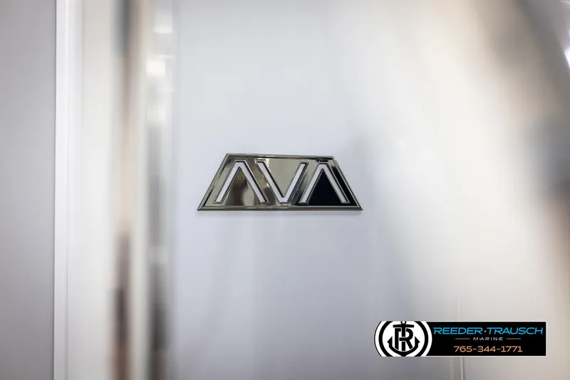 Slide: The Image of Avalon Catalina EL 2025 logo on sleek metallic surface. - 47