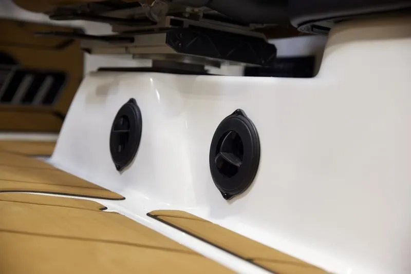 Slide: The Image of 2025 Malibu 23 LSV interior detail with sleek design and modern features. - 15