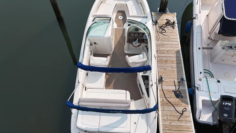 Slide: The Image of SeaRay 240 Sundeck, Sea Ray 240 SunDeck, SeaRay, Chapparal, Cobalt, Regal, Cruising Boat, Runabout, Dual Console, Bowrider, Affordable Boat - 3