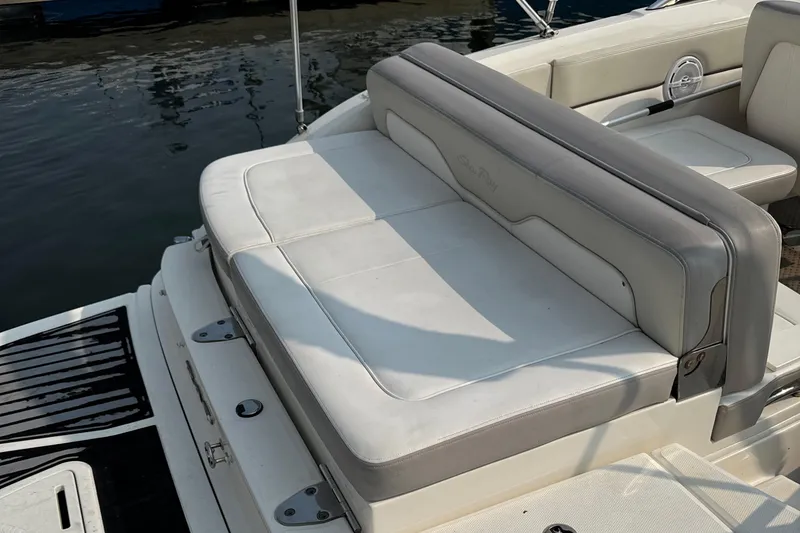 Slide: The Image of SeaRay 240 Sundeck, Sea Ray 240 SunDeck, SeaRay, Chapparal, Cobalt, Regal, Cruising Boat, Runabout, Dual Console, Bowrider, Affordable Boat - 6