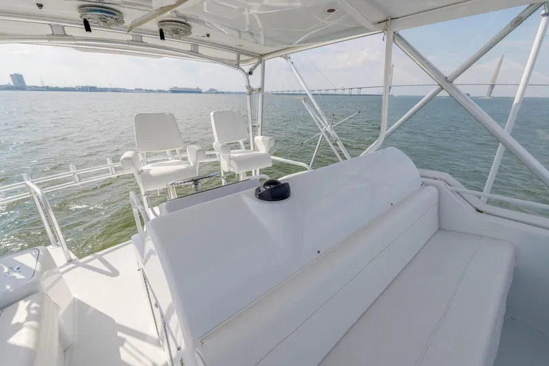 Slide: The Image of Hatteras 50 Tide Up II - Flybridge - 10