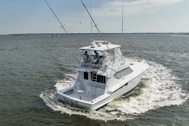 Slide: The Image of Hatteras 50 Tide Up II - Running Profile - 38