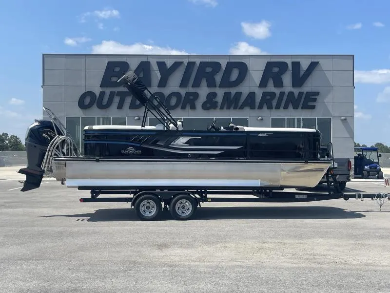 The Image of 2025 G3 SunCatcher V322 RC pontoon boat on trailer at Bayird RV Outdoor & Marine. - 1