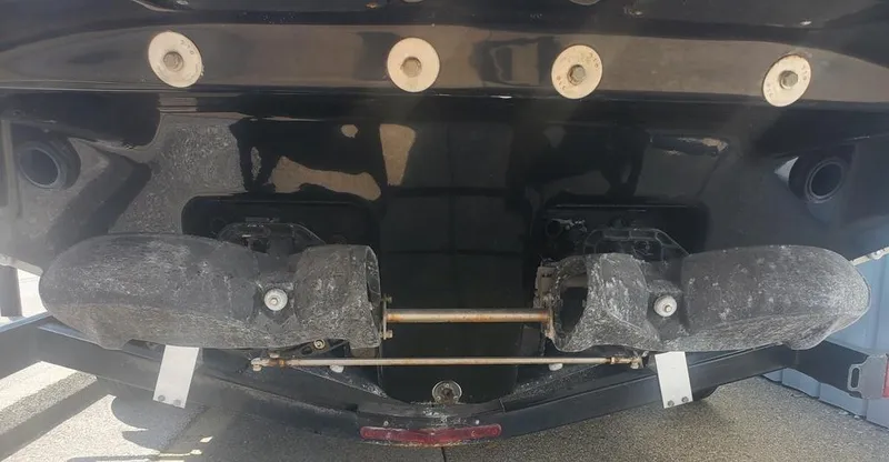 Slide: The Image of Rear view of 2017 Chaparral Vortex 243 VRX jet propulsion system. - 10