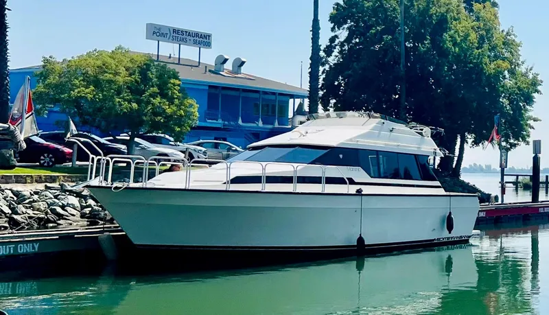 Slide: The Image of Mainship Mediterranean Convertible 1988 - 0