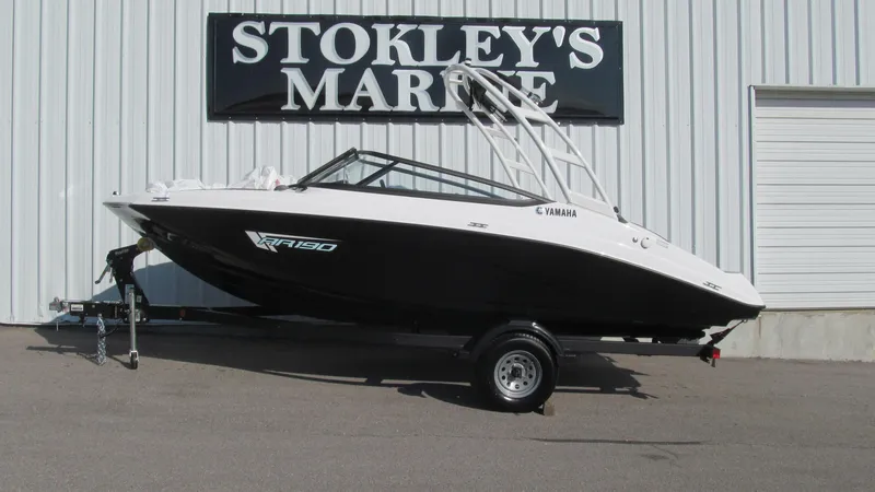 The Image of 2025 Yamaha AR190 boat at Stokley's Marine dealership. - 0