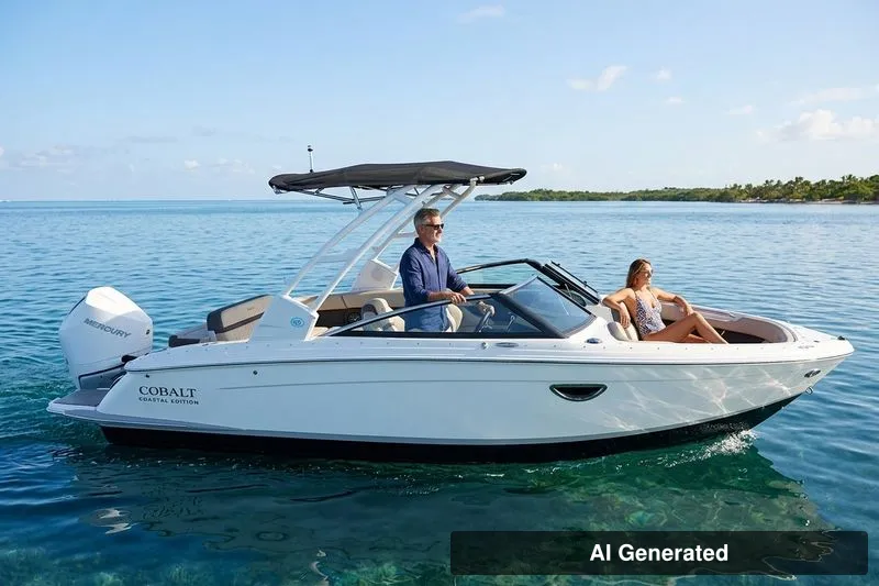 Slide: The Image of Cobalt R6 Outboard 2025 - 0