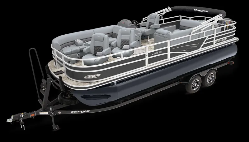 The Image of 2026 MasterCraft X24 boat, modern design, white and blue. - 1