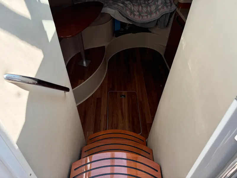 Slide: The Image of Looking Down into Cabin  - 14