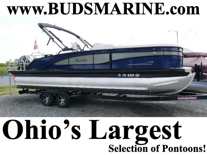 The Image of 2022 Barletta Corsa 23UC pontoon boat at Bud's Marine, Ohio's largest selection. - 0