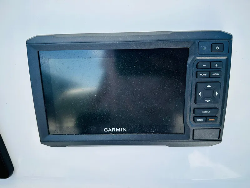 Slide: The Image of Garmin display on 2021 Sportsman Tournament 214 SBX Bay Boat dashboard. - 16