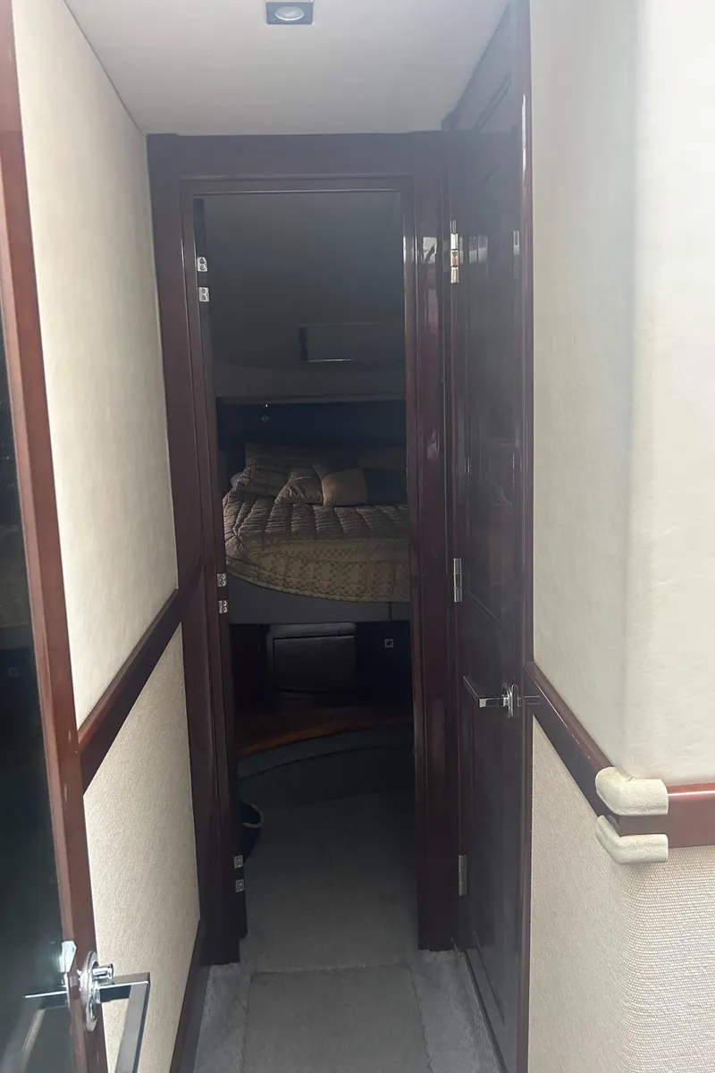 Slide: The Image of Interior hallway of 2008 Sea Ray 47 Sedan Bridge yacht. - 12