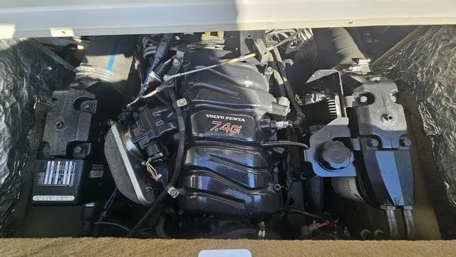 Slide: The Image of Engine compartment of a 2001 Reinell 240 C boat with Volvo Penta 7.4Gi engine. - 20